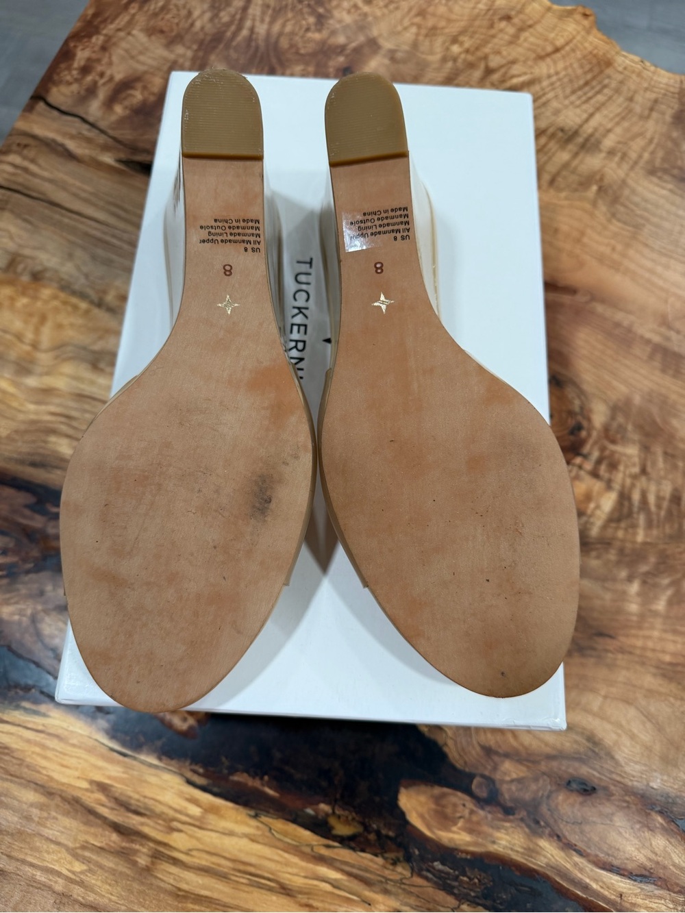 Tuckernuck clear Denny wedges - Picture 8 of 8